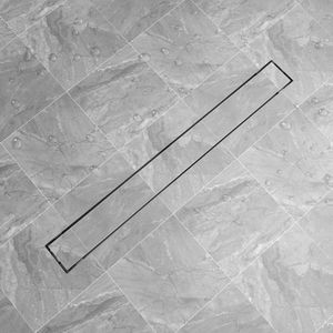 Eleganten-Stil Duschablauf Linear 1030x140 mm Edelstahl DE74958
