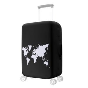 kwmobile Koffer Hülle für Koffer (L) - Elastische Kofferschutzhülle mit Reißverschluss - Reisekoffer Überzug Case