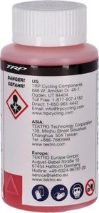 TRP Mineralöl 100 ml rot - Hochleistungs-Bremsflüssigkeit für TRP & Tektro, 270°C Siedepunkt, optimierte Viskosität