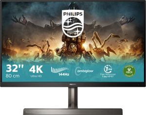 Philips 329M1RV/00, 80 cm (31.5"), 3840 x 2160 Pixel, 4K Ultra HD, LED, 1 ms, Schwarz