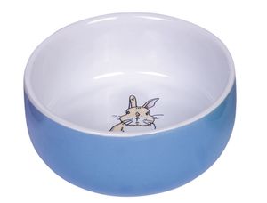 Nobby Nager Keramik Napf "Rabbit" : Blau-Weiß Ø 11cm x 4,5cm Farbe: Blau-Weiß Größe: Ø 11cm x 4,5cm