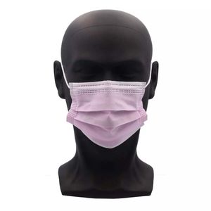 OP-Maske für Kinder, rosa, Typ II, 3-Lagig, latexfrei, 50 Stück, STYLE-KIDS, Einwegmaske, Medizinischer Mundschutz, MNS, Mund-Nasenschutz, Einmalmaske, Schutzmaske