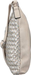 Rieker Damen Umhängetasche verstellbarer Schulterriemen H1033, Farbe:Beige