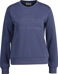 Gant Tonal Archive Shield Sweatshirt Blau M Frau Blau M Gant Tonal Archive Shield Sweatshirt Blau M Frau Blau M