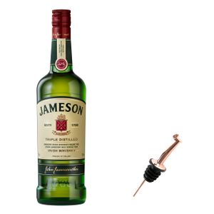 Jameson Original Blended Irish Whiskey Set mit Pourer, Whisky, Schnaps, Spirituose, Alkohol, Flasche, 40 %, 700 ml