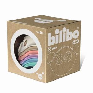 Moluk Bilibo Mini Stapel & Badespielzeug pastell