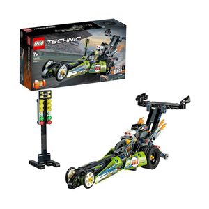 LEGO 43103 Technic Dragster Rennauto und Hot Road, 2in1 Set, Rennwagen für Kinder ab 7 Jahre, Spielzeugauto, Fahrzeuge zum Sammeln