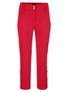 Dress In Cargohose Baumwolle Rot 36 Pflegeleicht Straight Fit