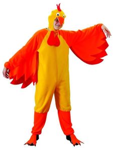 Hühnerkostüm Huhn gelb Erwachsene, Größe:XL