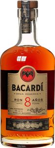 Bacardí Ron 8 Años | 40 % vol | 0,7 l