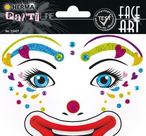 HERMA Face Art Sticker Gesichter "Clown Lotta"