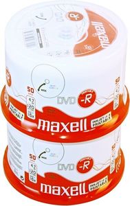 DVD-R 4,7 GB Maxell 16x Speed fullprintable in Cakebox 100 Stk