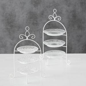 Boltze Etagere Madita, 37cm, Klarglas