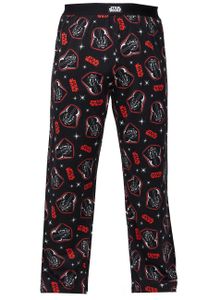 ReCovered - Lounge Pant Pyjama Bottoms - Star Wars Darth Vader  all over print - black XL