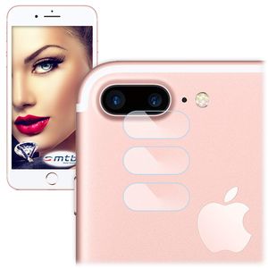 mtb more energy® 3x Kamera-Schutz-Glas für Apple iPhone 7 Plus / iPhone 8 Plus (5.5'') - Schutz-Folie Glasfolie Rückseiten-Cam Linse Back