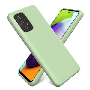 Pouzdro na mobilní telefon Samsung Galaxy A53 5G ochranný kryt silikonové gelové pouzdro na mobilní telefon, zelené