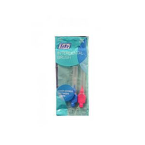 TePe Original Trial Pack Interdentalbürsten 0 rosa + 3 blau (0,4 mm + 0,6 mm) 2 St.