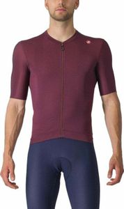 Castelli Espresso Koszulka Deep Bordeaux/Silver Moon 2XL