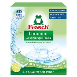 Frosch Limonen Geschirrspül-Tabs 50 Tabs - Reinigung und Glanz