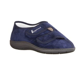 Medizinischer Schuh 476-20Z5, Uni, Marine, Mikrofaser, NEU - Herrenschuhe Prophylaxe Diabetiker, Blau