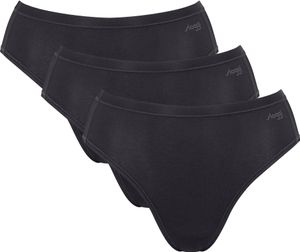 Sloggi Go Daily Baumwolle Tai Slip 3 Einheiten Schwarz XL Frau Schwarz XL