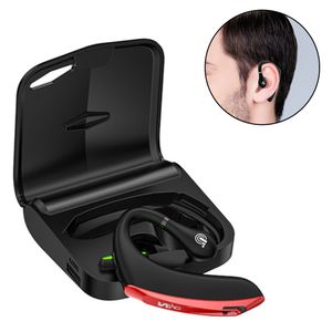Bluetooth Headset Freisprecheinrichtung,  Headset Kabellos mit Dual  Noise Cancelling Mic Mute,  WaterproofSchwarz+Rot