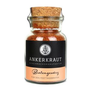 Ankerkraut Bratengewürz für den Festtagsbraten im Korkenglas 90g