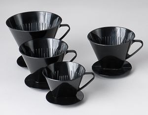 Westmark 244-22261 Kaffeefilter TWO, schwarz (1 Stück)