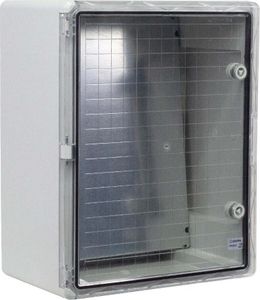 Schaltschrank Kunststoff transparent Tür 400x500x240mm IP65 PP3017
