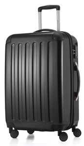 HAUPTSTADTKOFFER - Alex - Tvrdá skořepina kufru Kufr na kolečkách Cestovní kufr, 65 cm, 74 litrů, černý