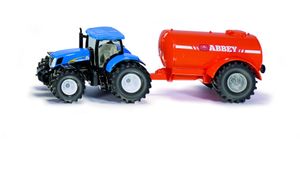 SIKU Traktor mit Ein-Achs-Güllefass Modellspielzeug 1 Stück