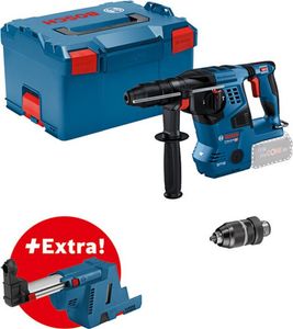 Bosch Akku-Bohrhammer mit SDS plus GBH 18V-28 CF + GDE, L-BOXX
