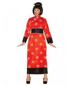 Roter Ge Kimono für Fasching & Karneval Größe: L