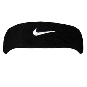 Nike Swoosh Stirnband RW5645 (Einheitsgröße) (Schwarz/Weiß)