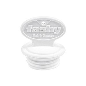 fashy 6023 Wärmflaschen Ersatz-Verschluss, groß, Gewinde Ø 29 mm, weiß