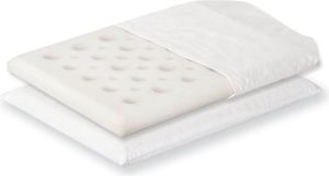 Lorelli Babykissen Air Comfort, Größe 44 x 31 x 2 cm, ab Geburt, Bezug abnehmbar weiß