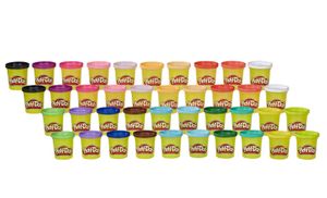 Play-Doh Knetset 40 Dosen Kinderknete in 20 Farben Knete XL Set