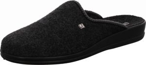 Rohde Herren Hausschuh Pantoffel Pantolette Lekeberg 2683, Größe:43 EU, Farbe:Schwarz