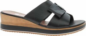 Remonte D6456 00 Damen Keilpantolette Schwarz, Schwarz, Gr. 37