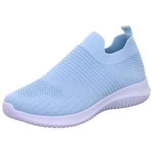 Sneakers Mädchen-Slipper Hellblau, Farbe:blau, EU Größe:34