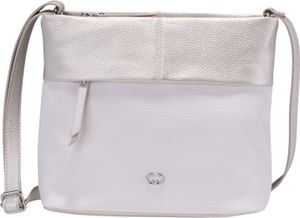 GERRY WEBER Schultertasche Umhängetasche Keep In Mind Shoulder Bag MHZ Metallic Cold weiß GERRY WEBER Schultertasche Umhängetasche Keep In Mind Shoulder Bag MHZ Metallic Cold weiß