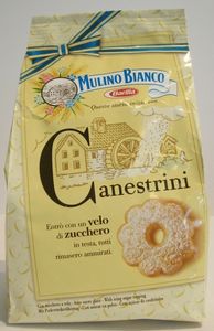 Mulino Bianco Canestrini con zucchero a velo/Puderzucker 200 gr.