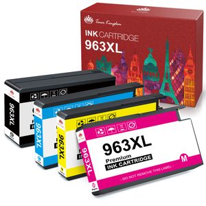 4x Wiederaufbereitet HP963XL Druckerpatronen Kompatible für HP 963XL 963 XL für HP OfficeJet Pro 9012 9010 9020 9014 9015 9016 9018 9019 9022 9025