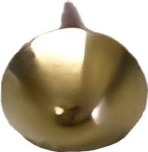 Osternägel für Osterkerze aus Messing in der Größe 10,5 mm. Der Inhalt ist  5 Stück zum verzieren von individuellen Osterkerzen