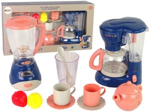 Set mit Küchenzubehör Mixer Kaffeemaschine für Kinder
