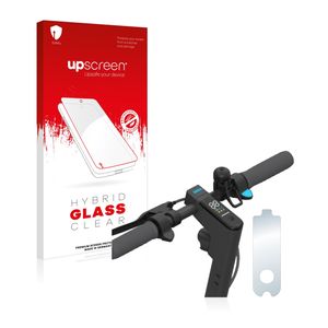upscreen Flexible Panzerglasfolie für Segway Ninebot KickScooter MAX G30D Schutzglas 9H Hybridglas Klar