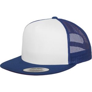 Urban Classics Classics Trucker Mit Netz Retro Vintage, Farbe: Royal/White/Royal