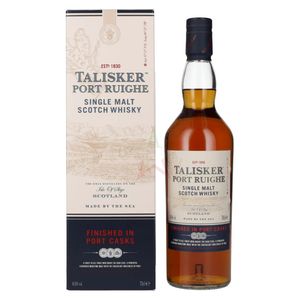 Talisker PORT RUIGHE Single Malt Scotch Whisky 45,8 %  0,70 lt.