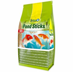 Tetra Pond Sticks Fischfutter Hauptfutter für alle Gartenteichfische 50 Liter