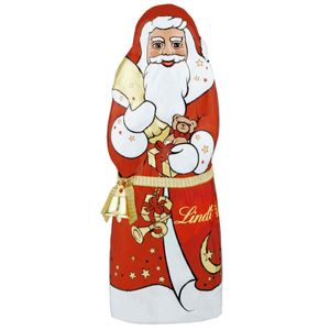 Lindt Weihnachtsmann Hohlfigur aus Alpenmilchschokolade 125g